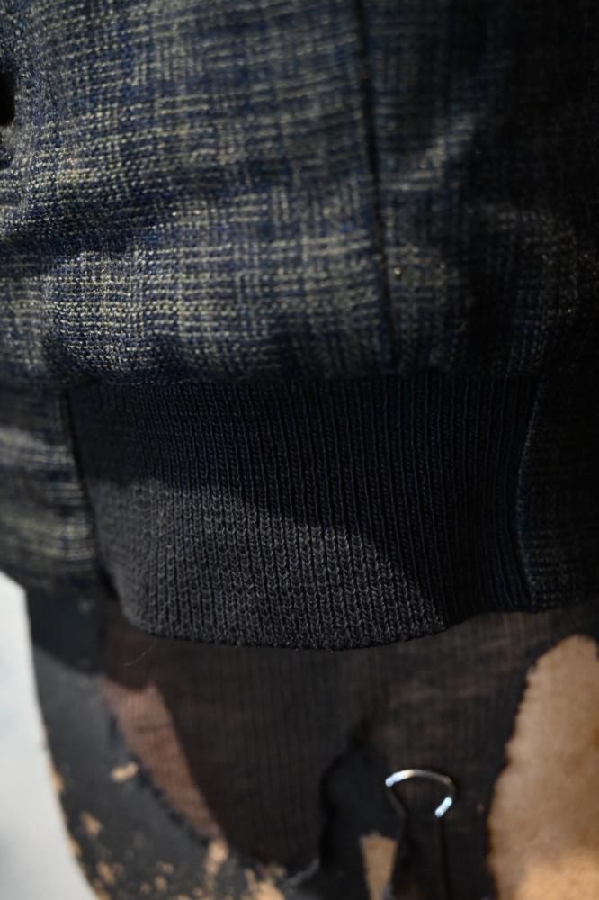 us 1950's Italy fabric wool jacket