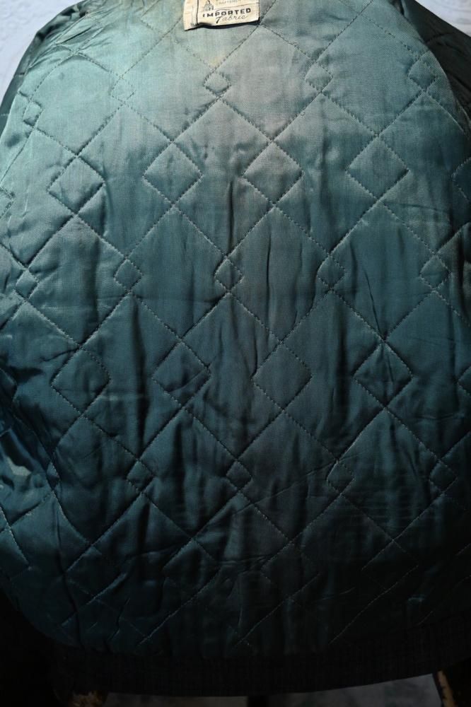 us 1950's Italy fabric wool jacket