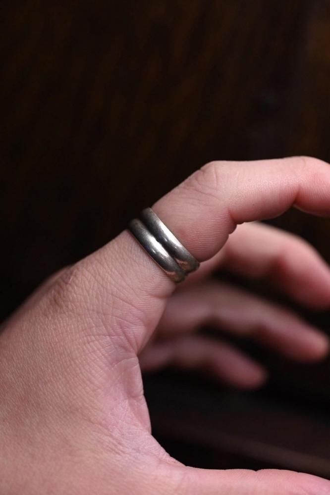 Mexico vintage silver ring 16