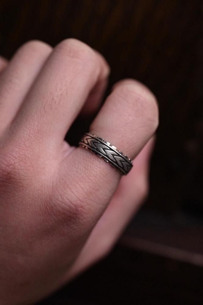 Vintage silver ring 15
