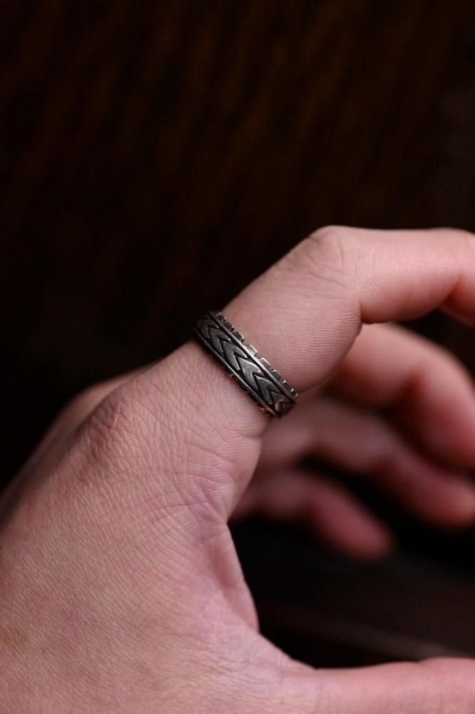 Vintage silver ring 15