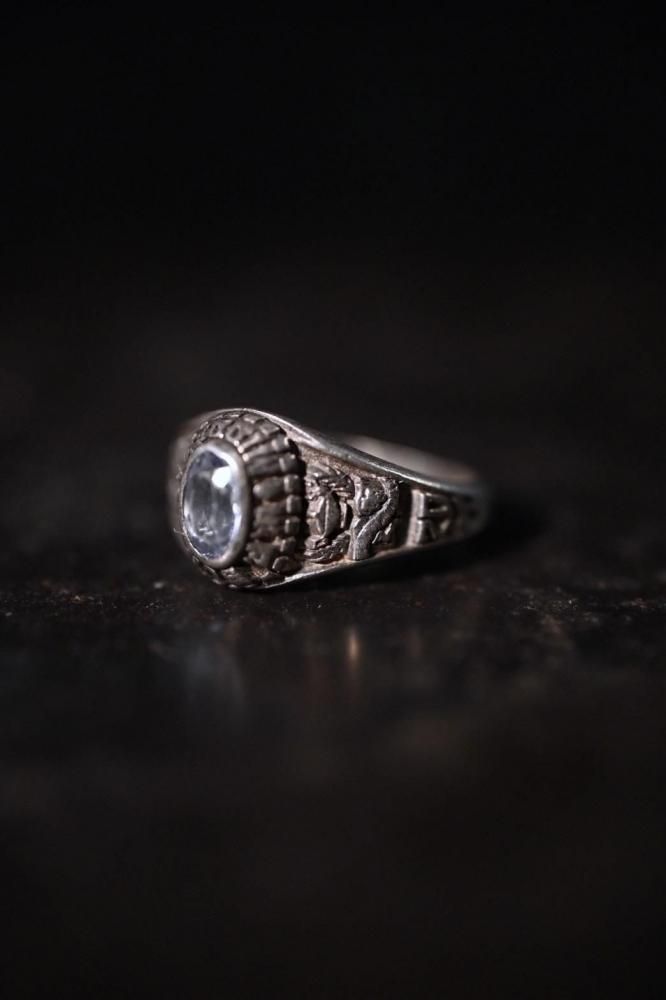 us 2001 silver college ring 9