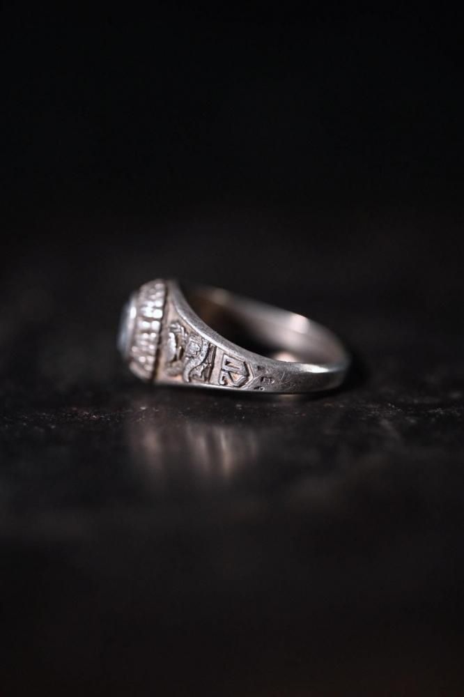 us 2001 silver college ring 9