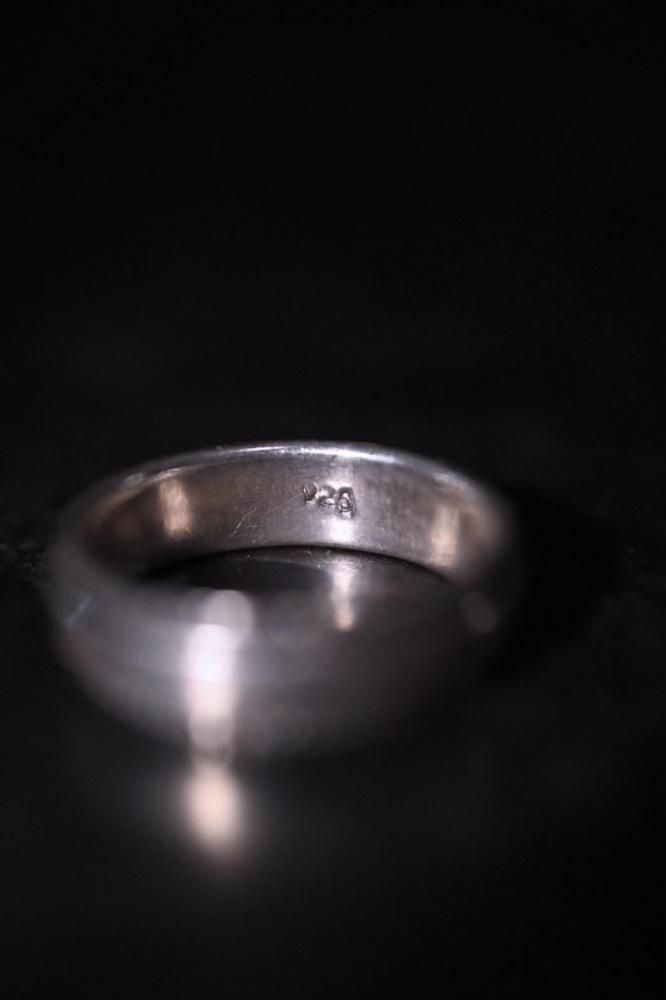 Vintage silver gimmick ring 21