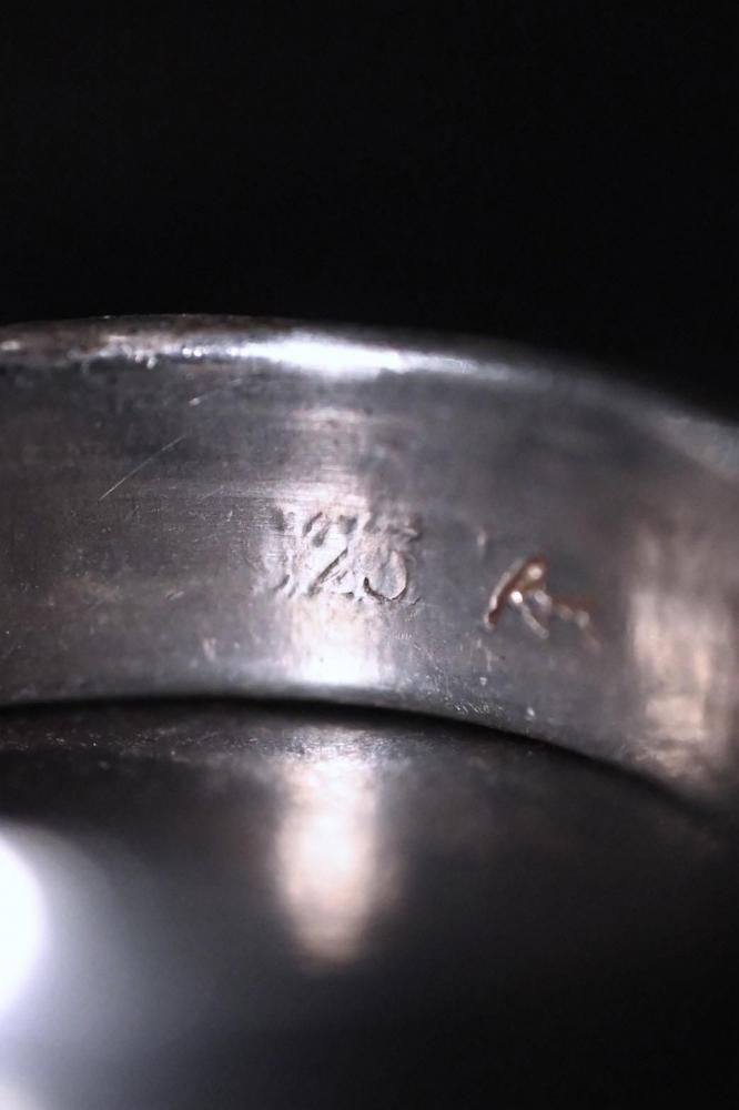 Vintage silver ring 11��