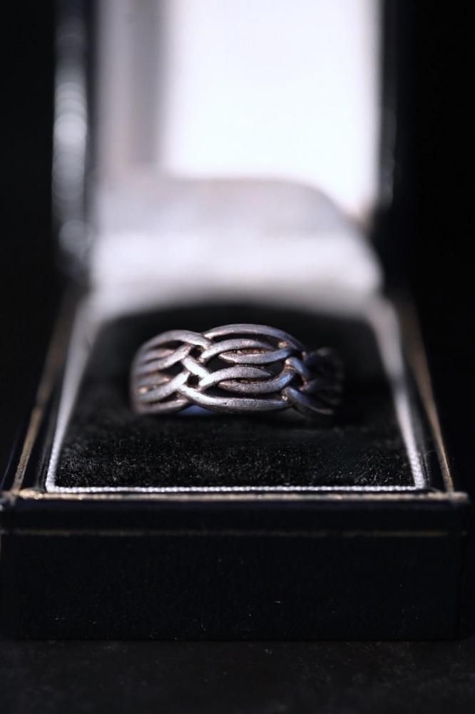 Vintage silver ring 16��