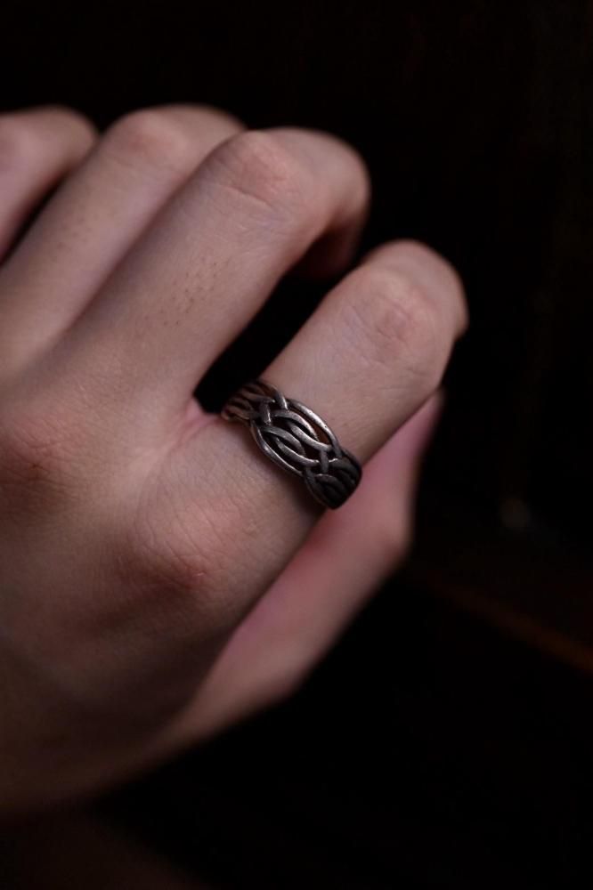 Vintage silver ring 16��