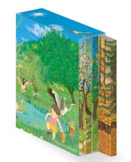 LES SAISONS COFFRET DE 4 LIVRES ACCORDEONS 