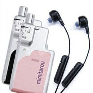 【イヤホン型集音器】携帯タイプ NEWみみ太郎(SX-011-2) 両耳用