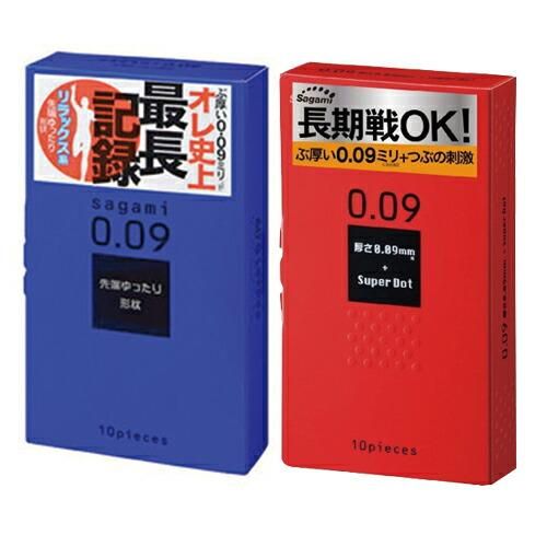 相模ゴム工業 サガミ009 (ドット(10個入)・ナチュラル(10個入)選択)