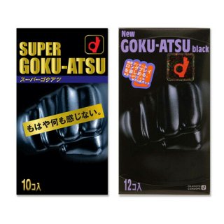 ڸ0.1mmʾ塪˸ۡǥѥɡۥ SUPER GOKU-ATSU 10orNEW GOKU-ATSU black1500 12꤫