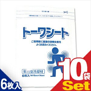 貼付型冷却材】【アイシング】冷却シート 東和製薬 トーワシート