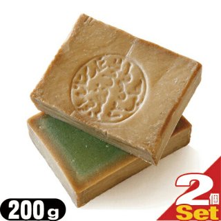 ̵źФۥåݤи Ρޥ(Aleppo soap N or mal) 200g x2 å