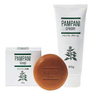 ݼ꡼⤮иۥ󥺥ݥ졼 ѥѥ ꡼(PAMPANI cream) 60g+ѥѥ и(PAMPANI SOAP) 90g å