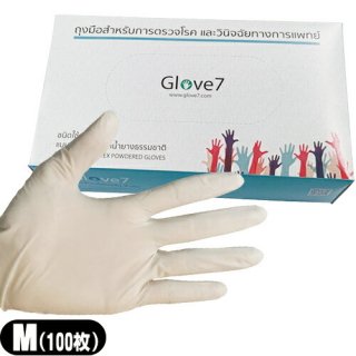 ڥƥå֡GLOVE7 ƥå ۥ磻 M ѥդ(ʴ) 100