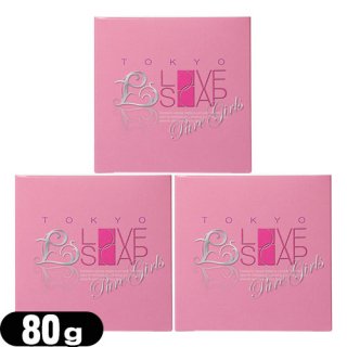ڥͥݥ̵ۡڲи֥ ԥ奢륺(TOKYO LOVE SOAP Pure Girls) 80g x3