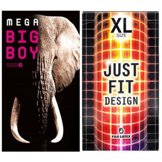 ڥͥݥ̵ۡǥѥɡۡXLۥ ᥬӥåܡ(MEGA BIG BOY)+ƥå 㥹ȥեå(JUST FIT) X-Large size