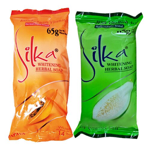 Silka PAPAYA シルカパパイヤソープ WHITENING Herbal Soap(卵型) 65g