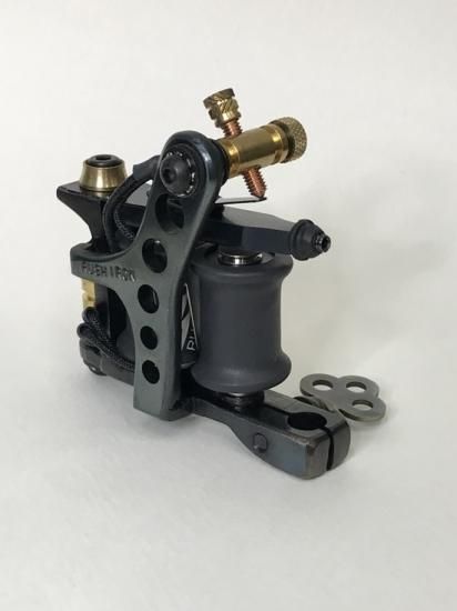 針をセットし動作確認済みRUSH IRON  タトゥーマシン　Liner