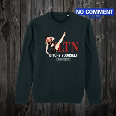 NO COMMENT SWEAT UNISEX JP pin-up **tn