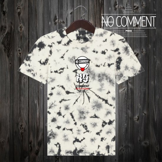 NO COMMENT T-SHIRT TIE DYE JP smile nc - インポートブランド 正規