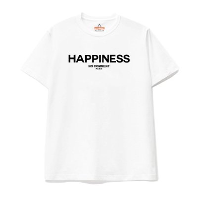 NO COMMENT HAPPINESS T-SHIRT