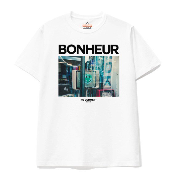 NO COMMENT BONHEUR T-SHIRT - インポートブランド 正規輸入品販売 L