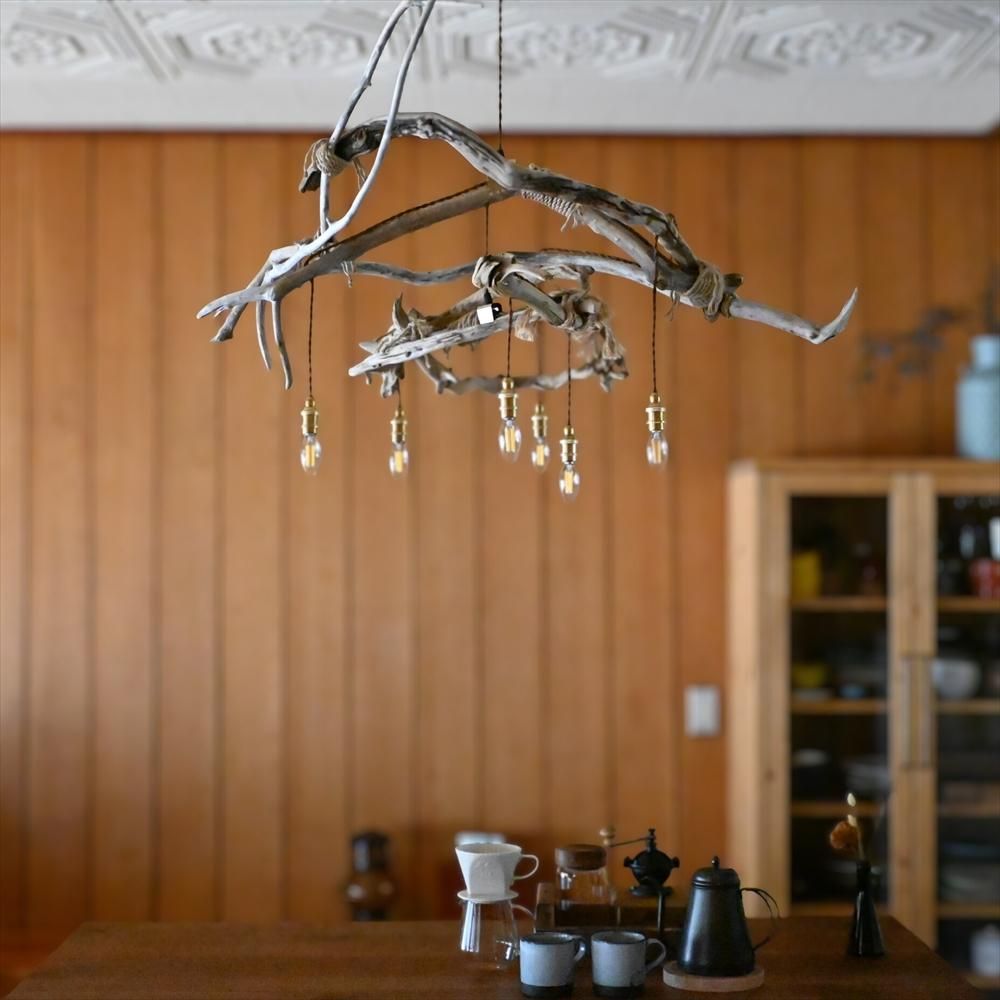 ガラスペンダントライト　流木(最終値下げ) ガラスペンダントライト 流木(最終値下げ) ペンダントライト