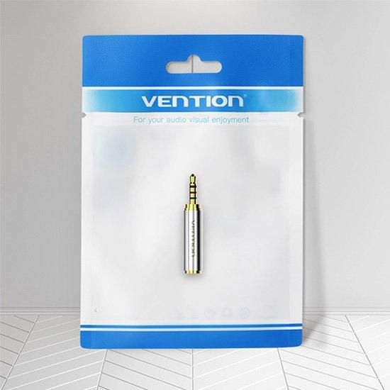 VAB-S02】3.5mm Female to 2.5mm Male 変換AUXアダプター Gold