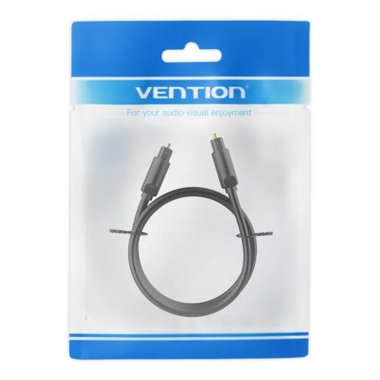 BAE】光ファイバー オーディオケーブル Black / VENTION