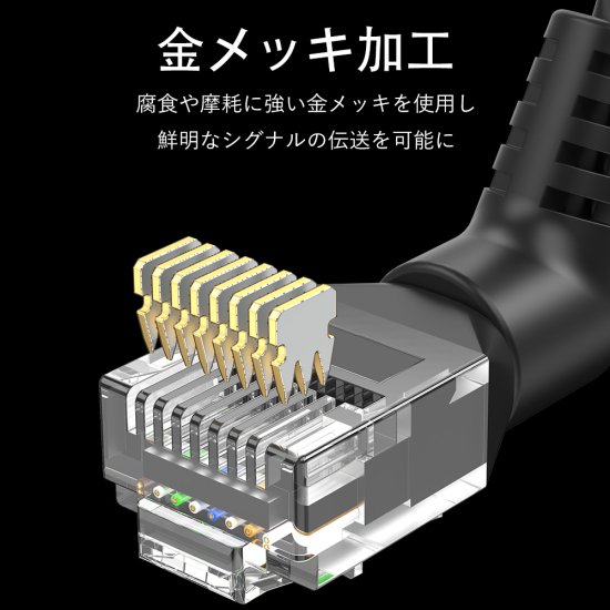 【IBO】Cat6AイーサネットLANケーブル / VENTION