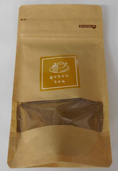 ごぼう茶（粉茶）30ｇ　クラフト袋　ちょっとしたプレゼントに - 宇和島漬物食品株式会社