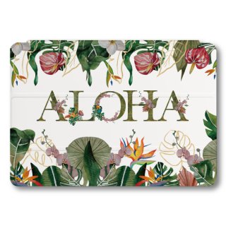 【送料無料・受注生産】iPad ケース（Aloha Leaves）