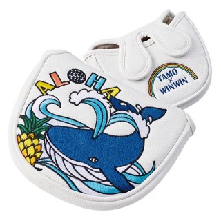 ALOHA WHALE PUTTER COVER ޥåȥסPU쥶