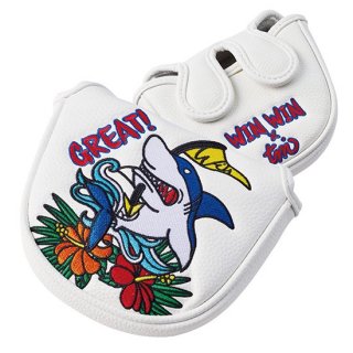 ALOHA SHARK PUTTER COVER ޥåȥסPU쥶