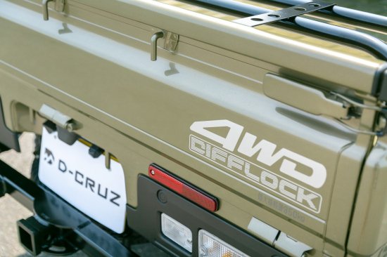 D-CRUZ】4WD DIFFLOCK ステッカー - OUTDOOR & WORKING STYLE