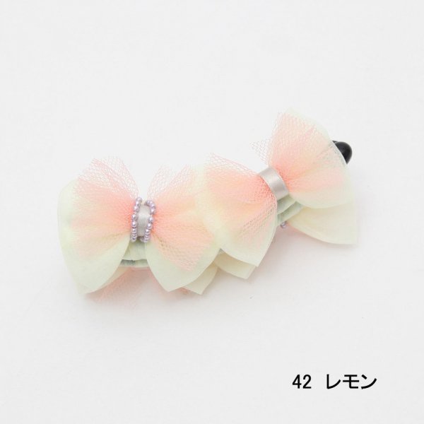 【セール品60%OFF】GUMMYCLIP メレンゲリボン バナナクリップ - レーヌクロード へアアクセサリー｜ミザンパージュオンラインショップ