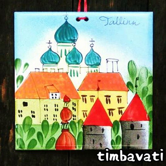 エストニアのタイル絵画 56％以上節約 - 絵画