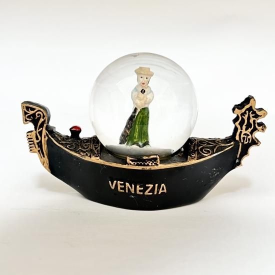 イタリア】 ベネチア ゴンドラ スノードーム (スノーグローブ) - 世界 イタリア】 ベネチア ゴンドラ スノードーム (スノーグローブ) - 世界