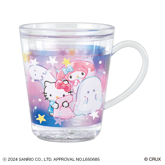 サンリオキャラクターズxオバケーヌ グリッターカップの商品写真