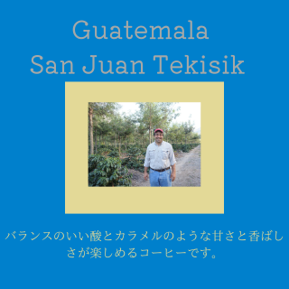 送料無料｜グアテマラ サンファン農園 テキシク｜コーヒー豆の商品画像