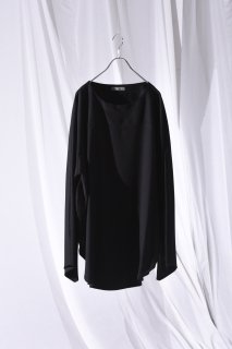 Orb pullover wool silk black
