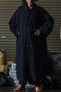 Layered Big Coat black