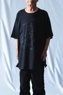 Cord Embroidery BIG-T black
