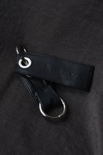 Leather Key Ring black