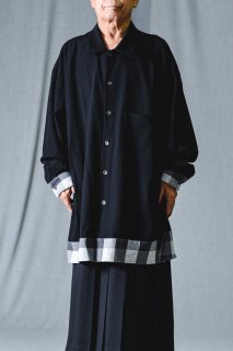 Layer Huge Shirt -line-