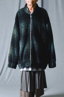 Clag Dyeing Oversized Blouson greenblack