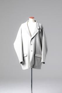 Cloud Tier Huge Jacket ver.Herringbone mix gray