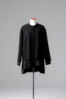 Pleats Layered Tier Shirt