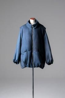 Shifting Clag Down Jacket ver.Urban Dyeing Wool mix